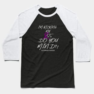 Autoimmune Warrior: Kicking my... (white) Baseball T-Shirt